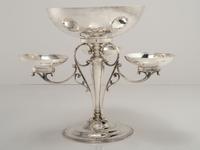 Arts and Crafts Hammered Epergne, 1905