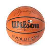 A Michael Jordan Signed Autograph Wilson Basketball (Beckett Authentication Services Letter)