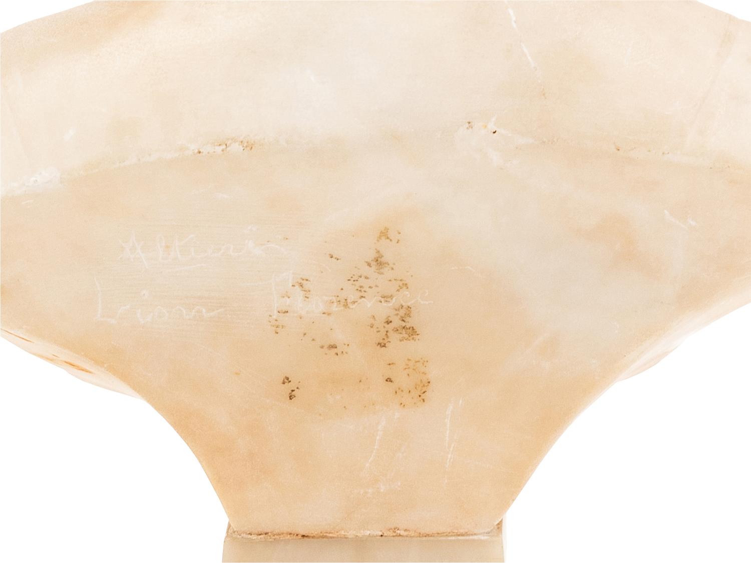 An Italian Alabaster Bust