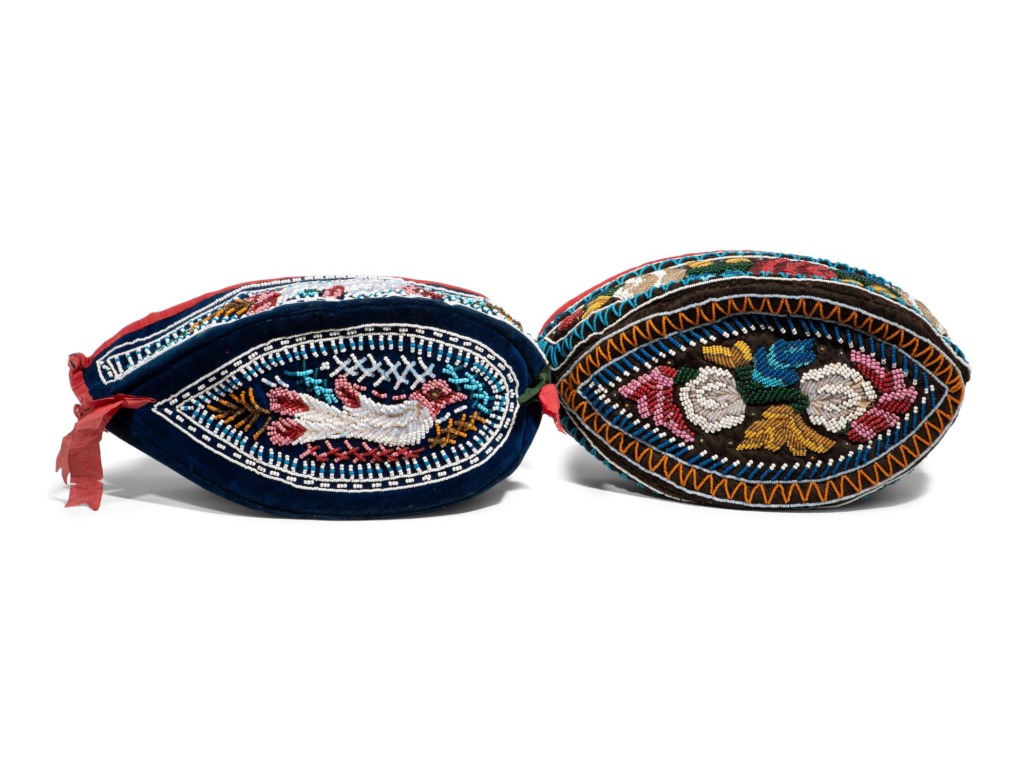 Haudenosaunee Beaded Glengarry Caps