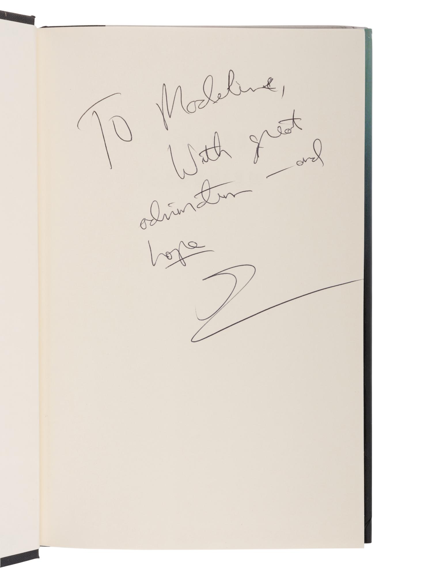 NUCLEAR WARFARE A group of 6 FIRST EDITIONS, a few INSCRIBED TO SECRETARY ALBRIGHT:
