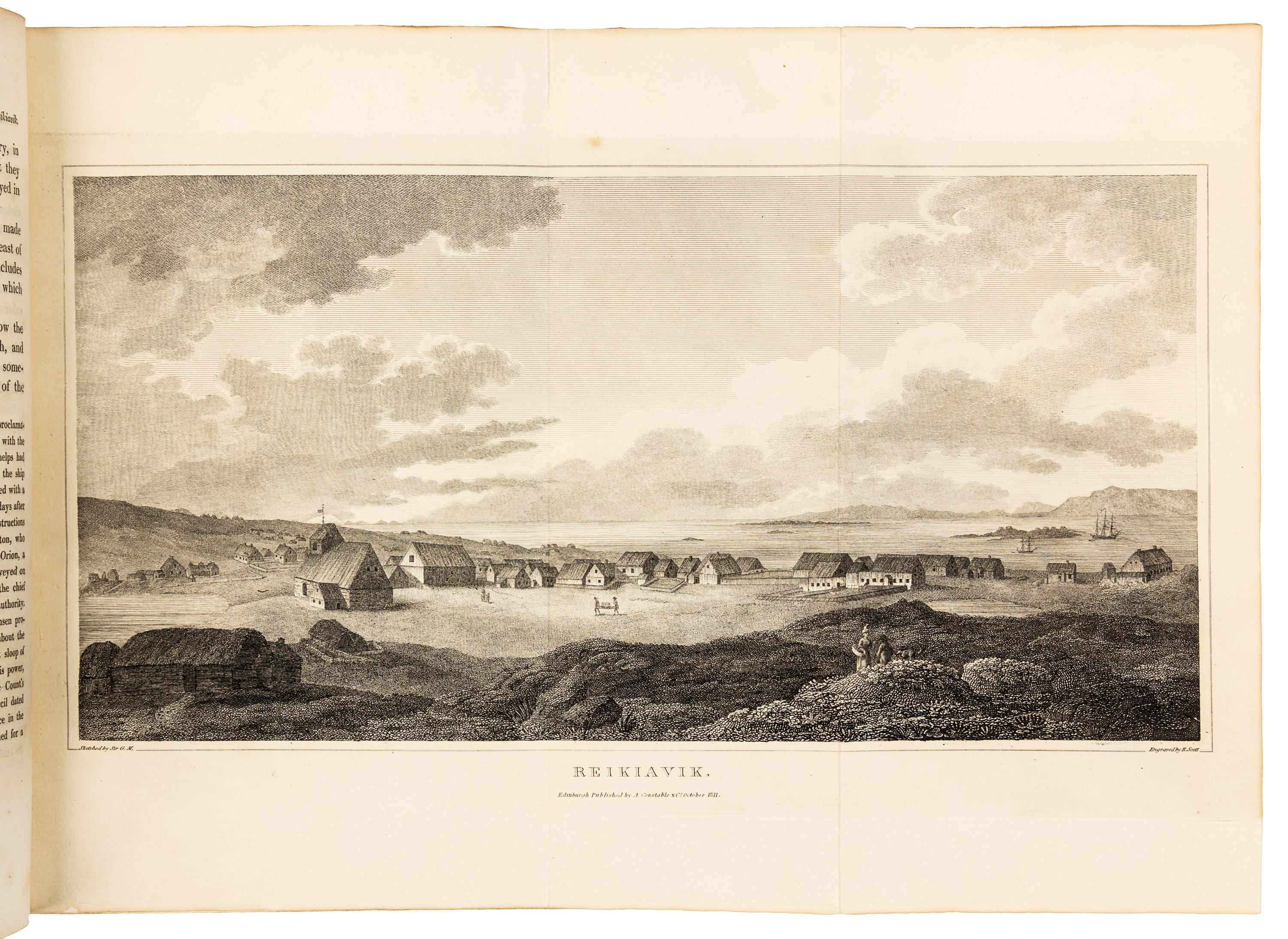 MACKENZIE, George Steuart, Sir (1780-1848). Travels in the Island of Iceland. Edinburgh, 1811. FIRST EDITION.