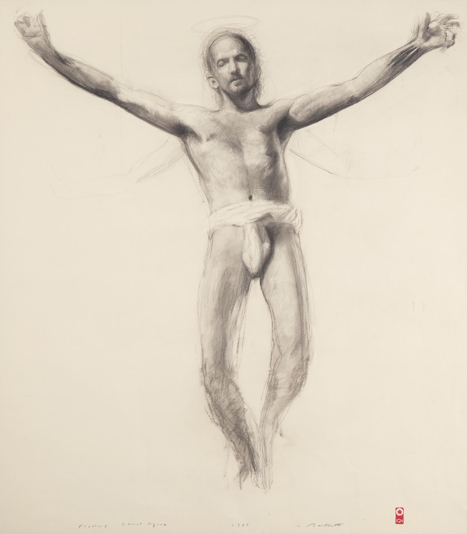 Bo Bartlett (American, b. 1955) — Floating Christ Figure, 1988