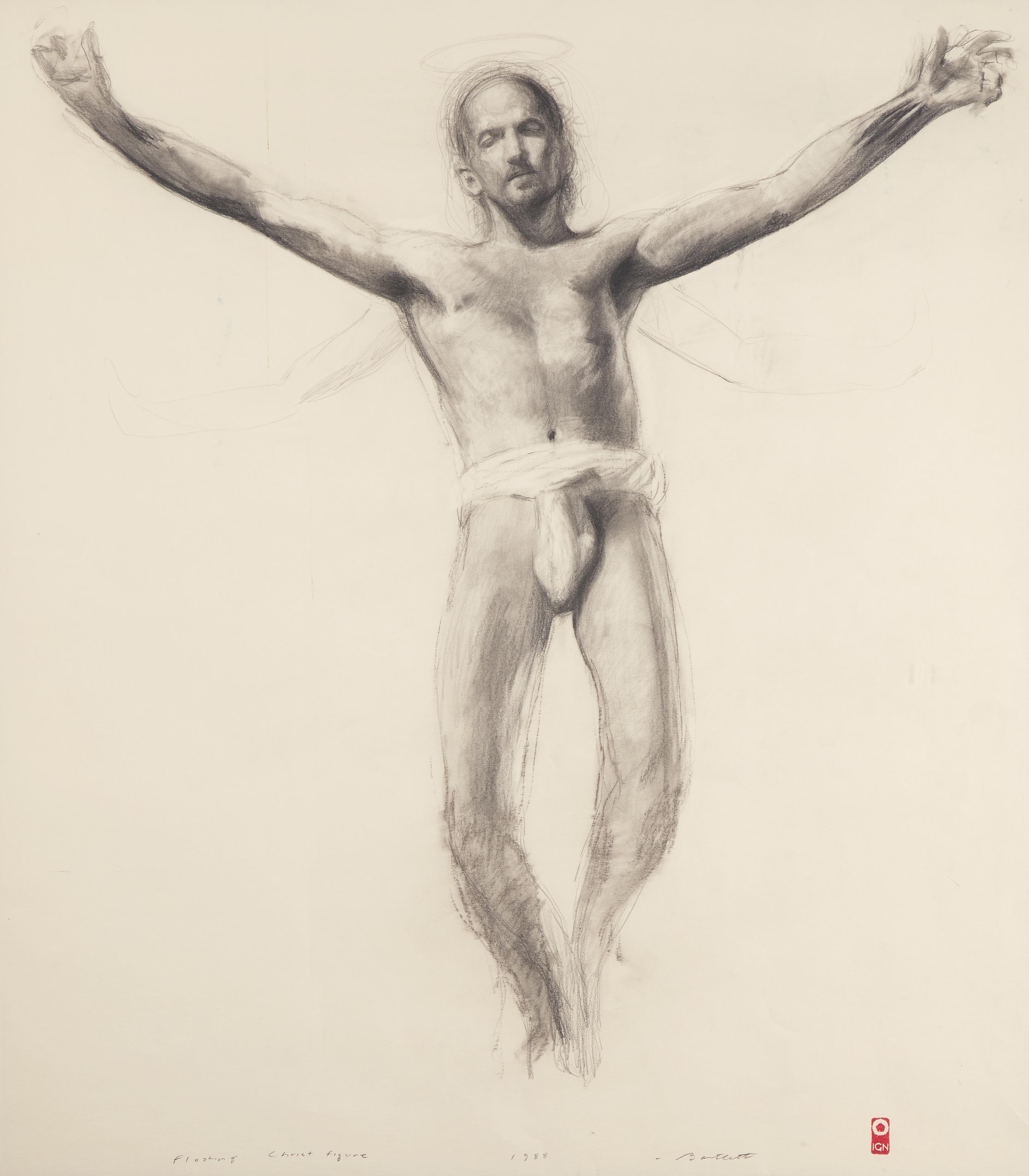 Bo Bartlett (American, b. 1955) — Floating Christ Figure, 1988