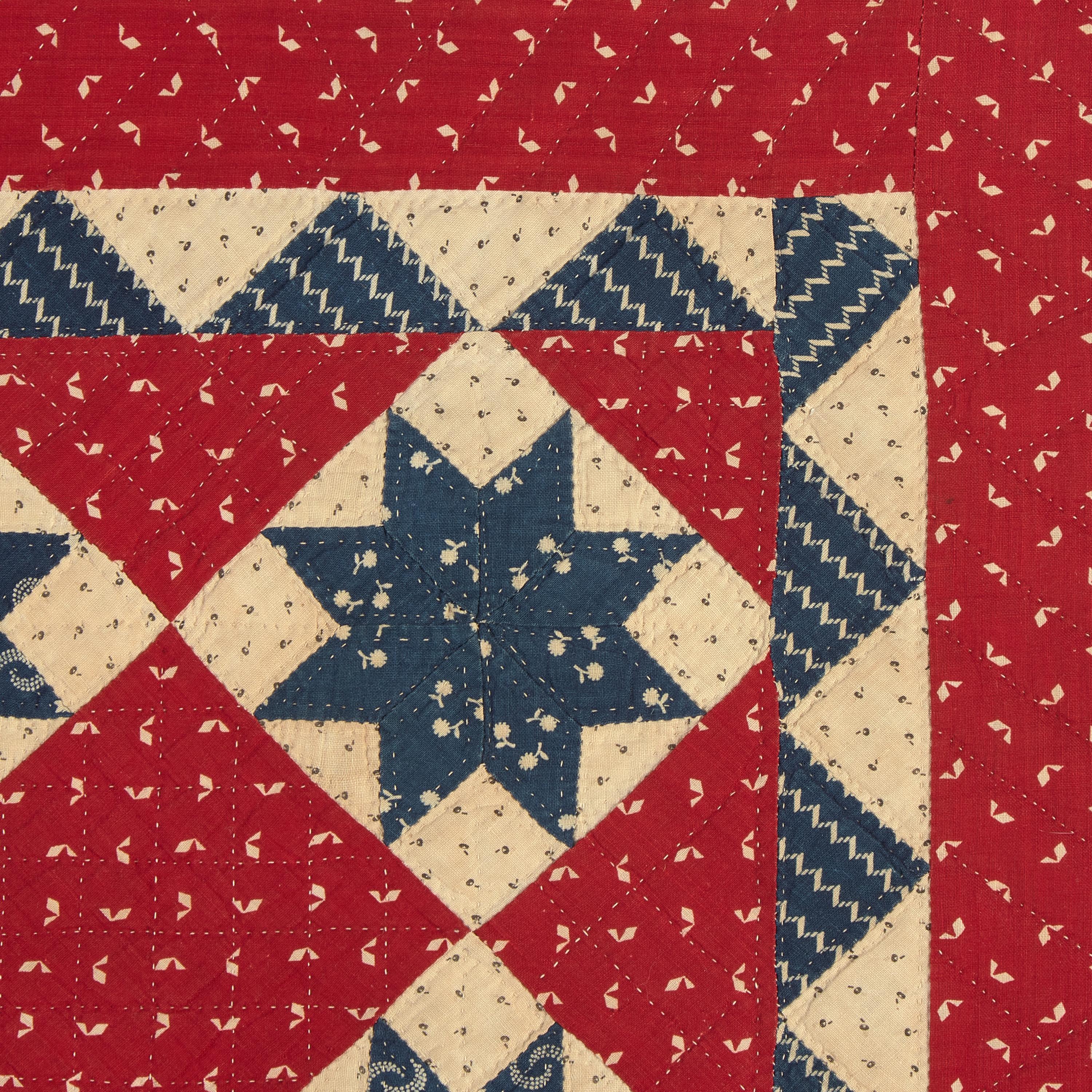 Two Cotton Crib Quilts