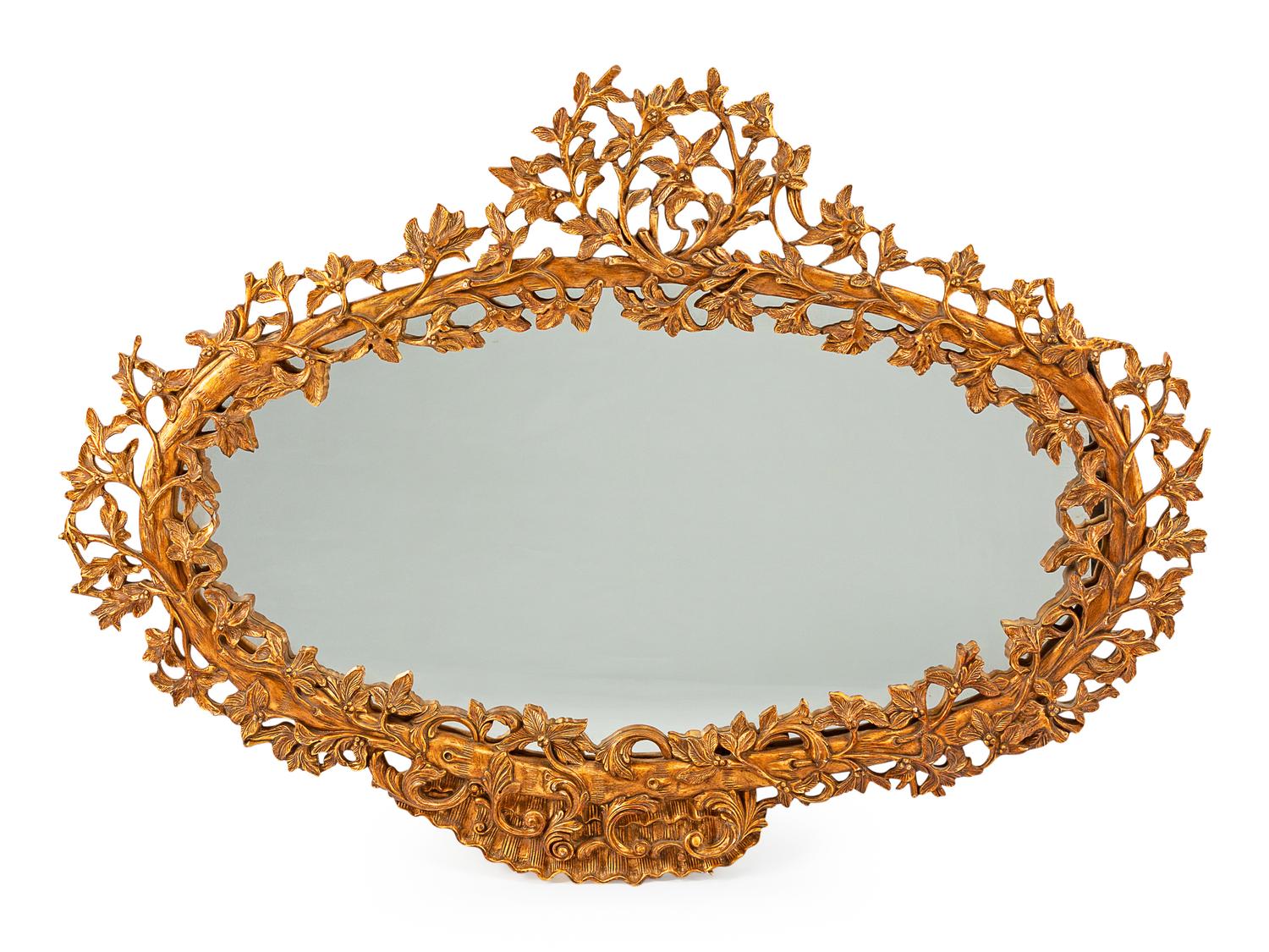 An Italian Giltwood Mirror