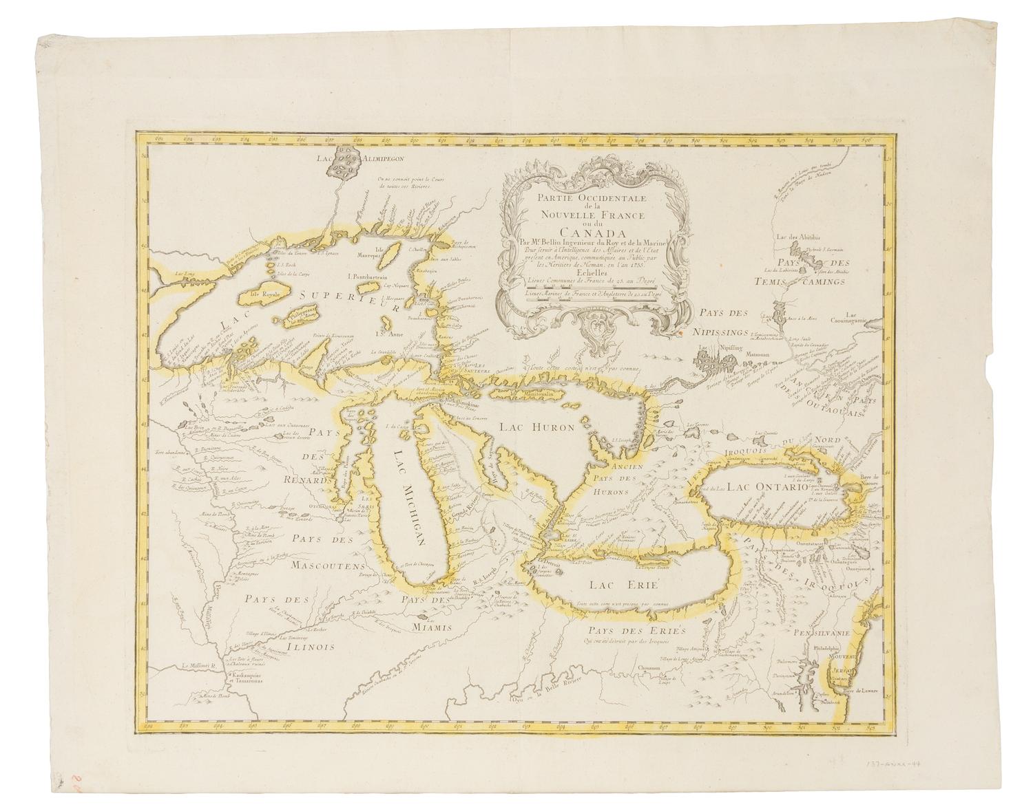 BELLIN, Jacques Nicholas (1703-1772)