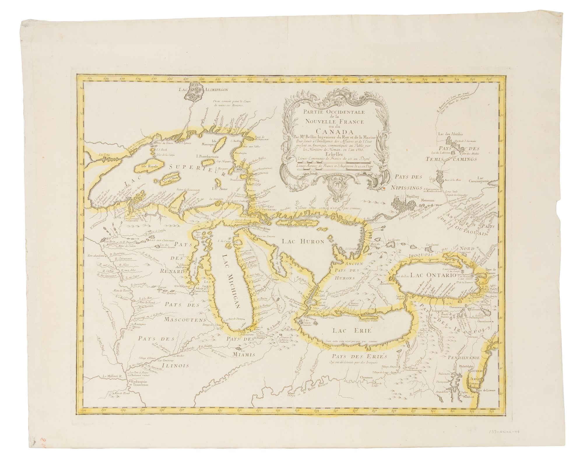 BELLIN, Jacques Nicholas (1703-1772)