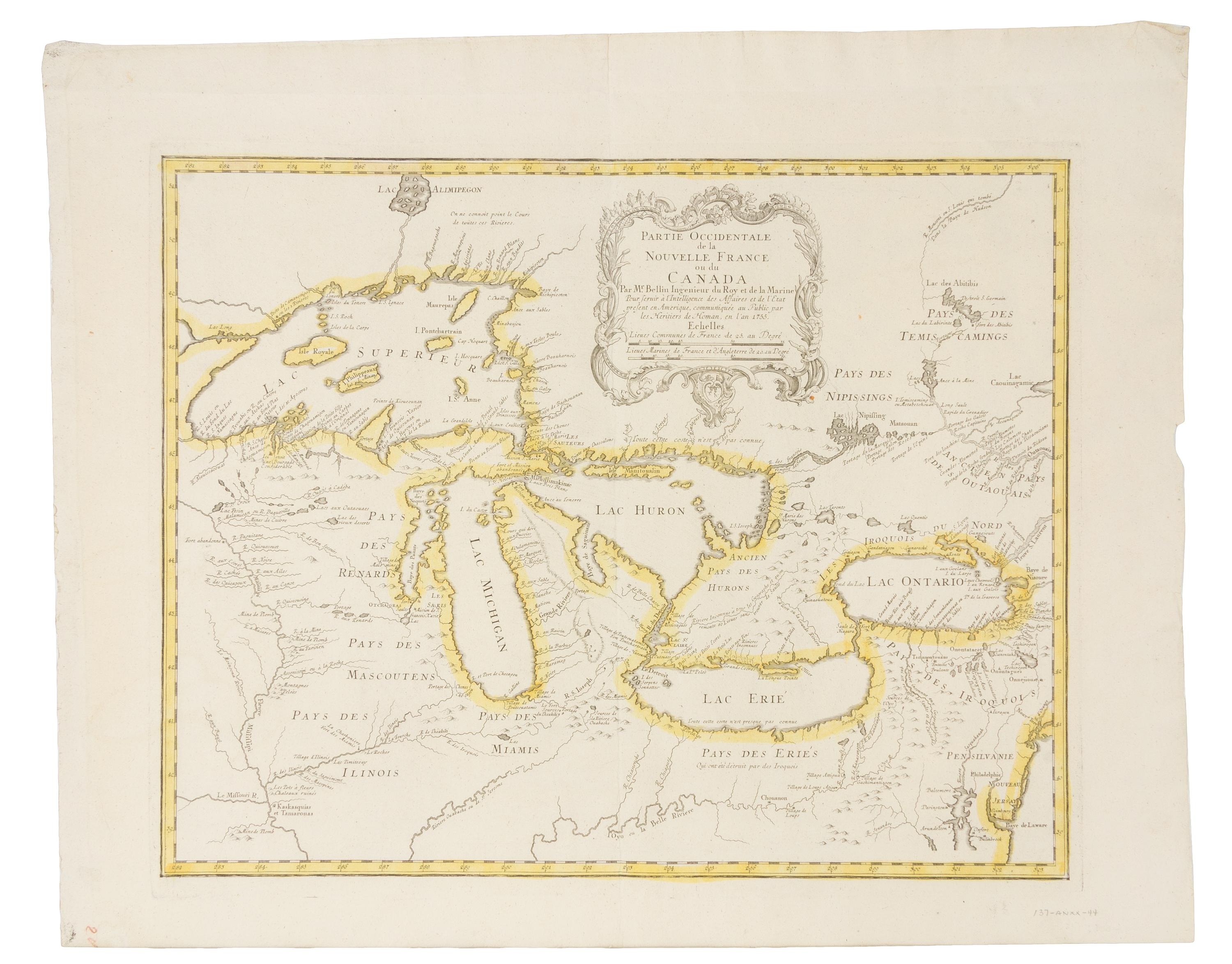 BELLIN, Jacques Nicholas (1703-1772)