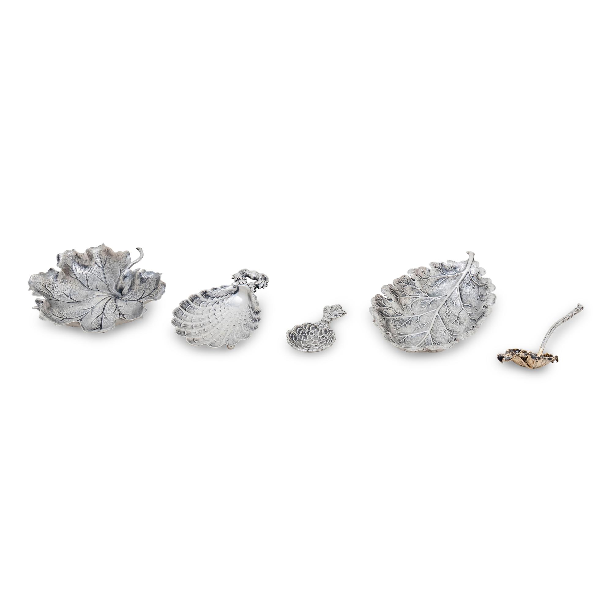 A Group of Five Buccellati Silver Articles