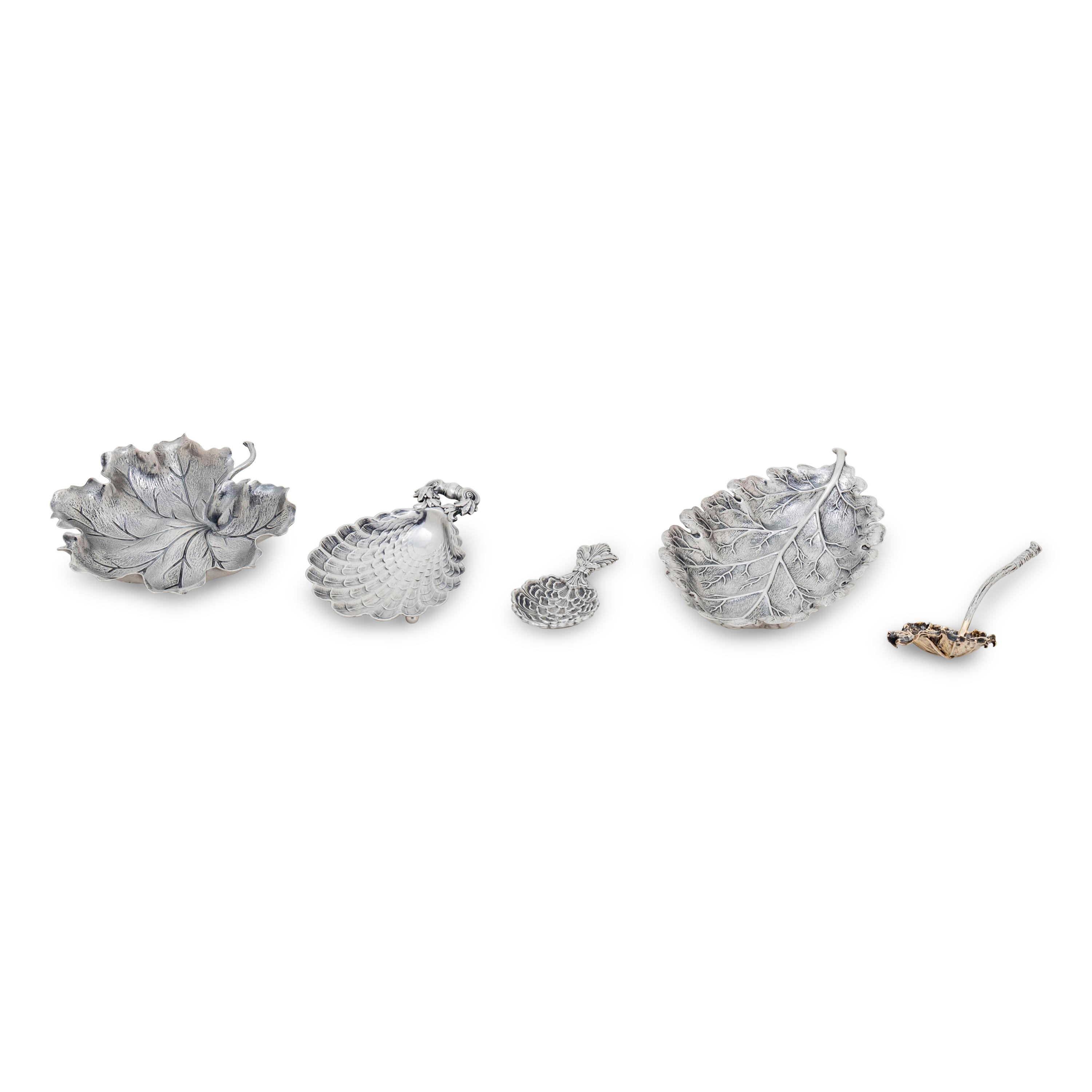 A Group of Five Buccellati Silver Articles