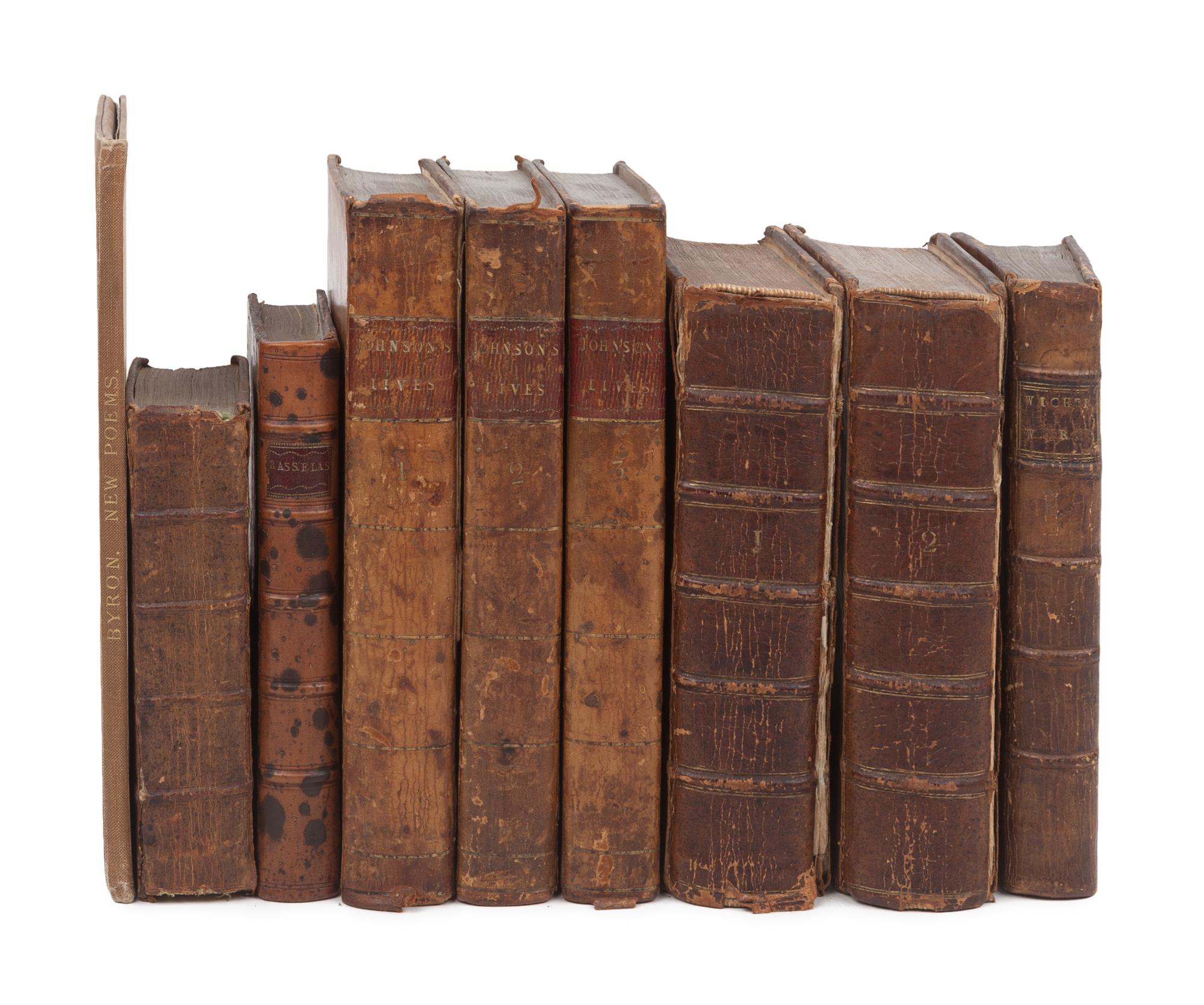 [ENGLISH LITERATURE & HISTORY]. A group of 6 works, comprising: