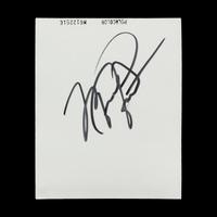 A Michael Jordan Signed Autograph Original Jean Moss Polaroid Proof for McDonalds Acclaimed 1987 Muscular Dystrophy Advertisement (Beckett Authentication Services, Moss Family Letter)