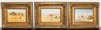 G. Latif, (20th century), Mediterranean Scenes (a group of three works)