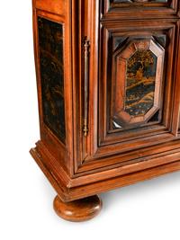 A French Provincial Later-Japanned Walnut Armoire — 19TH CENTURY