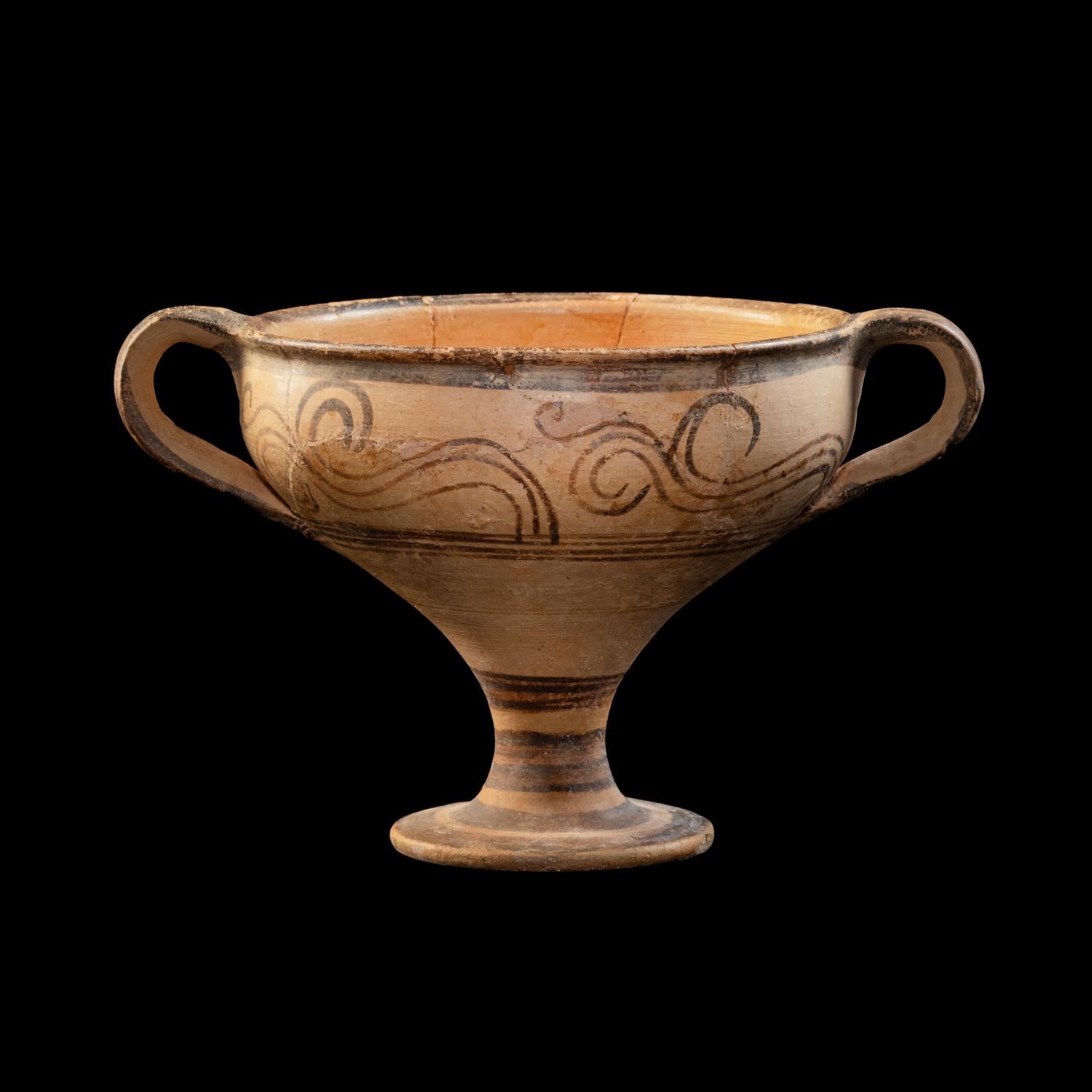 A Mycenean Terracotta Kylix