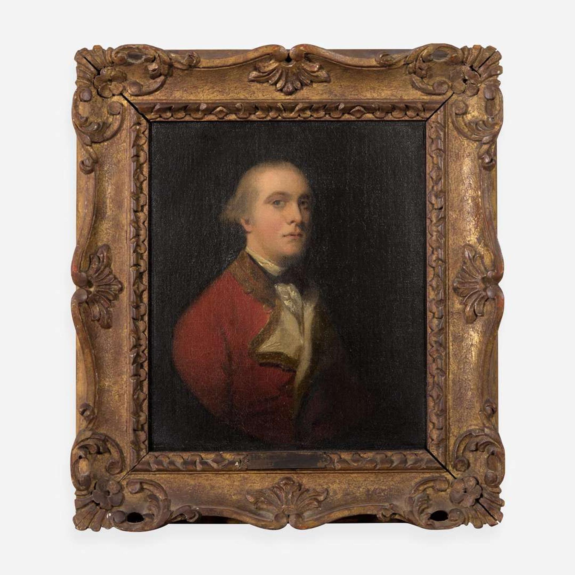 Attributed to Henry Walton (British, 1746–1813) Pair of Portraits of Gentlemen, Bust-Length
