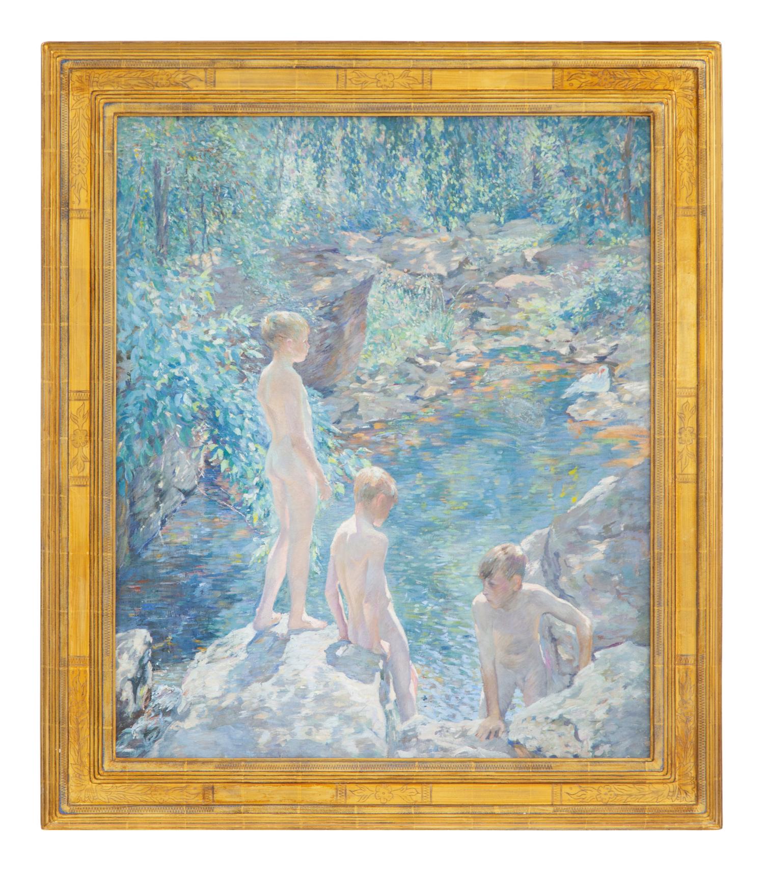Three Boys at the Sheephole