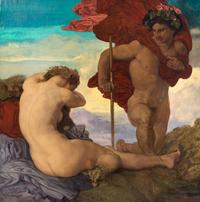 Rudolf Jettmar, (Austrian, 1869-1939), The Abandonment of Ariadne, 1924