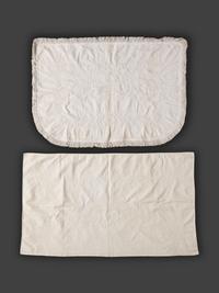 Six Trapunto and Whitework Embroidered Cotton and Linen Textiles