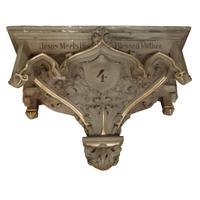 A Painted Cast Composition Bracket 31.5" W x 21" D x 15" H — United States, 20th Century