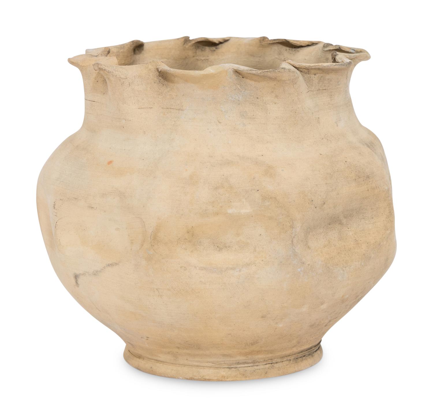 Vase with Pinched Rim