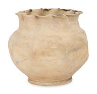 Vase with Pinched Rim