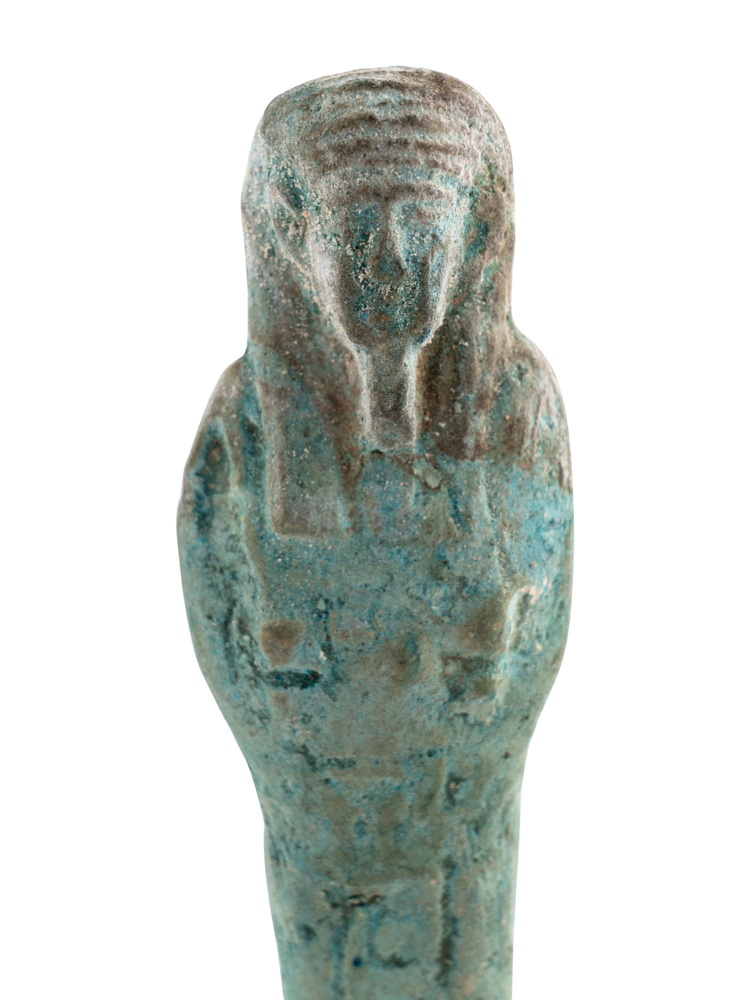 An Egyptian Faience Ushabti