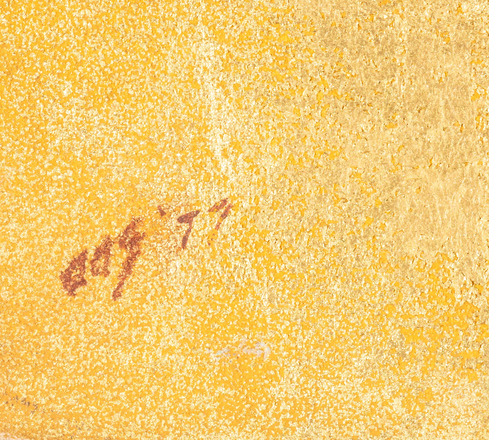 Study in Gold III [Portrait of Cecily Langdale] , 1977