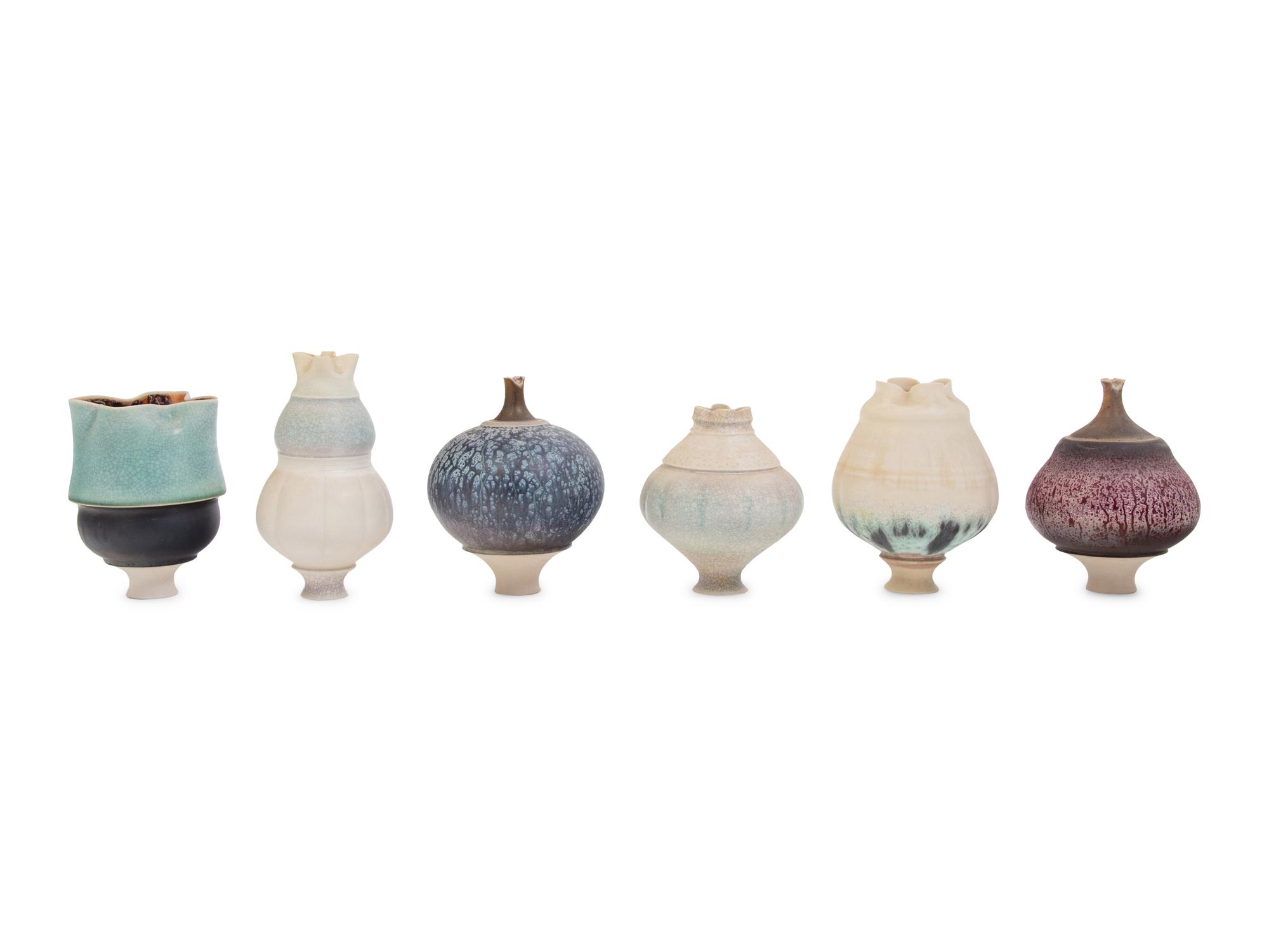 Collection of Seven Miniature Vessels