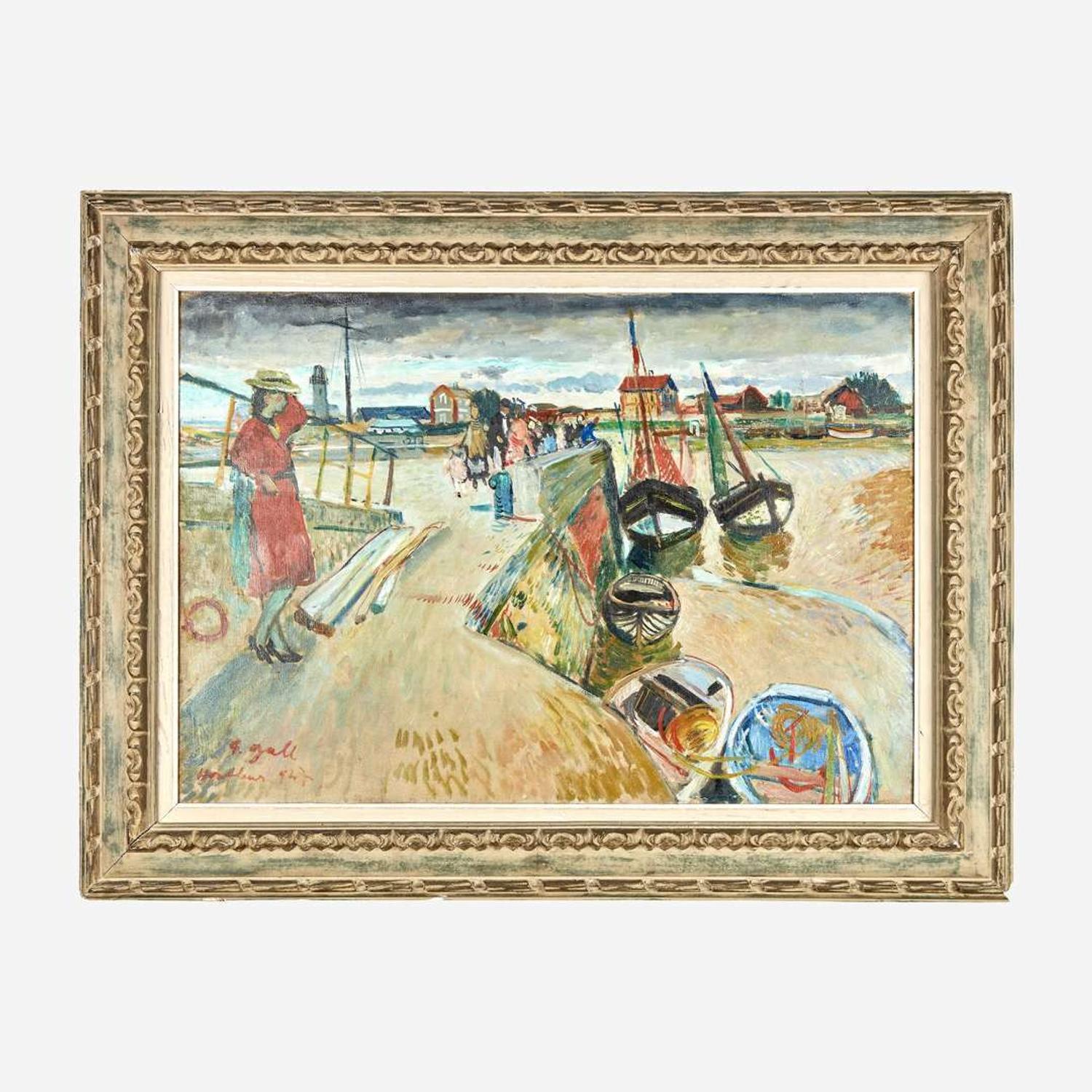 François Gall (Hungarian/French, 1912-1987) Honfleur