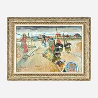 François Gall (Hungarian/French, 1912-1987) Honfleur