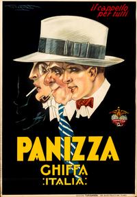 An Italian Vintage Panizza Poster — Alberto Gizza Panizza, 20th Century