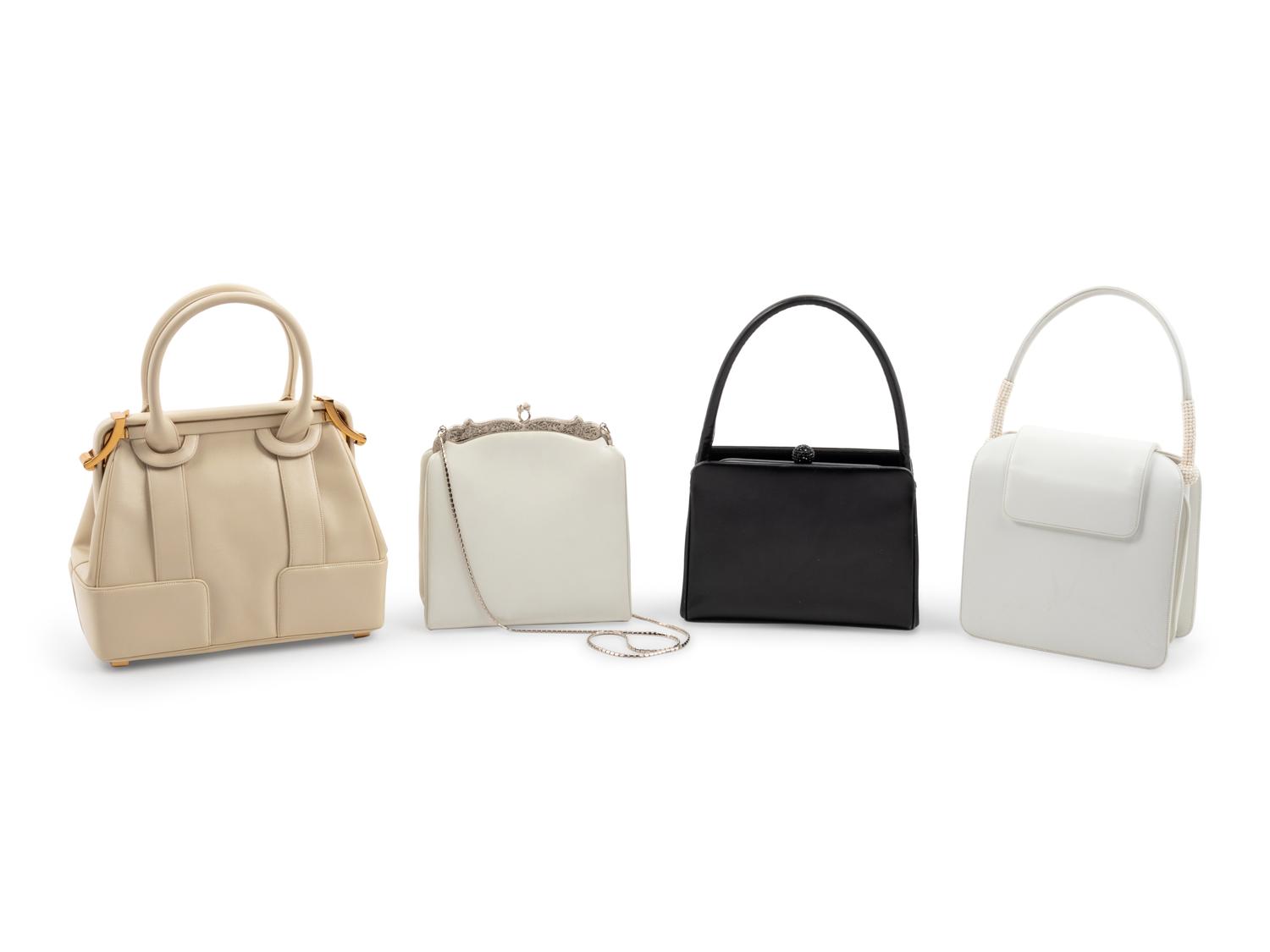 Four Judith Leiber Mini Bags