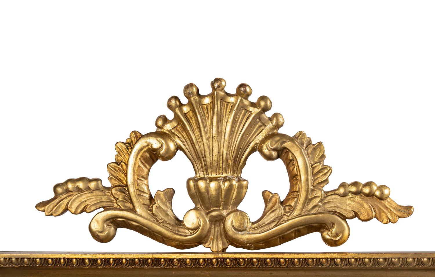 An Austrian Giltwood Wall Clock