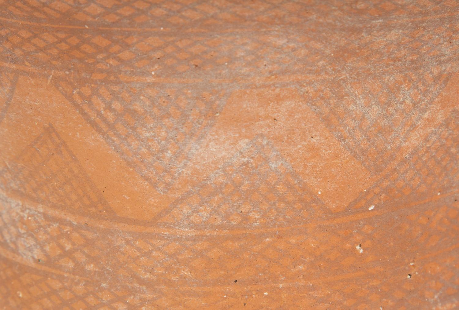 Three Neolithic Style Earthenware Footed Vessels