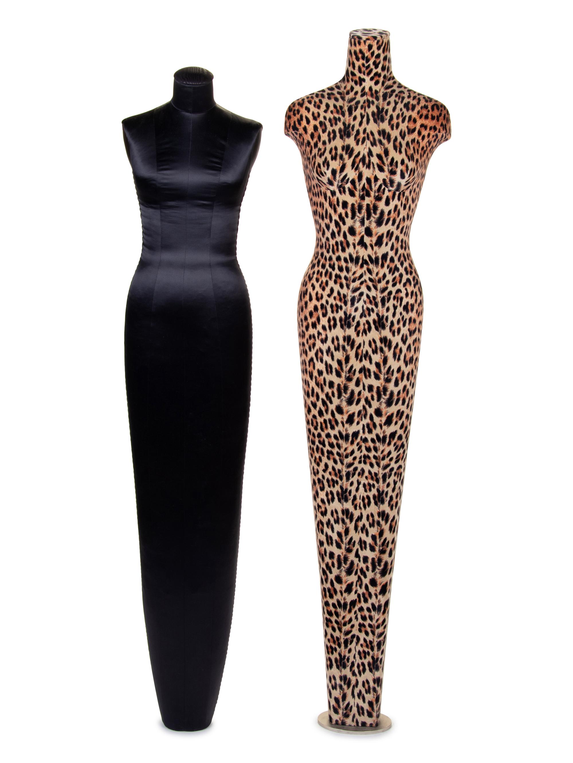 Two Geoffrey Beene Design Studio Mannequins, 1980s