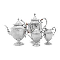 An American Silver Four-Piece Tea and Coffee Service
