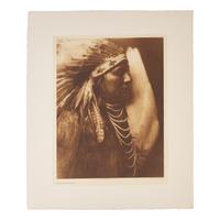 Edward Curtis (American, 1868-1952) — Nez Perce Brave Plate 263