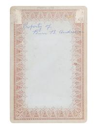 Cabinet card of Chief Gall., Hunkpapa Dakota. Ca 1880s.