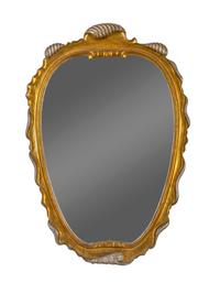 A Contemporary Giltwood Mirror — 20TH CENTURY