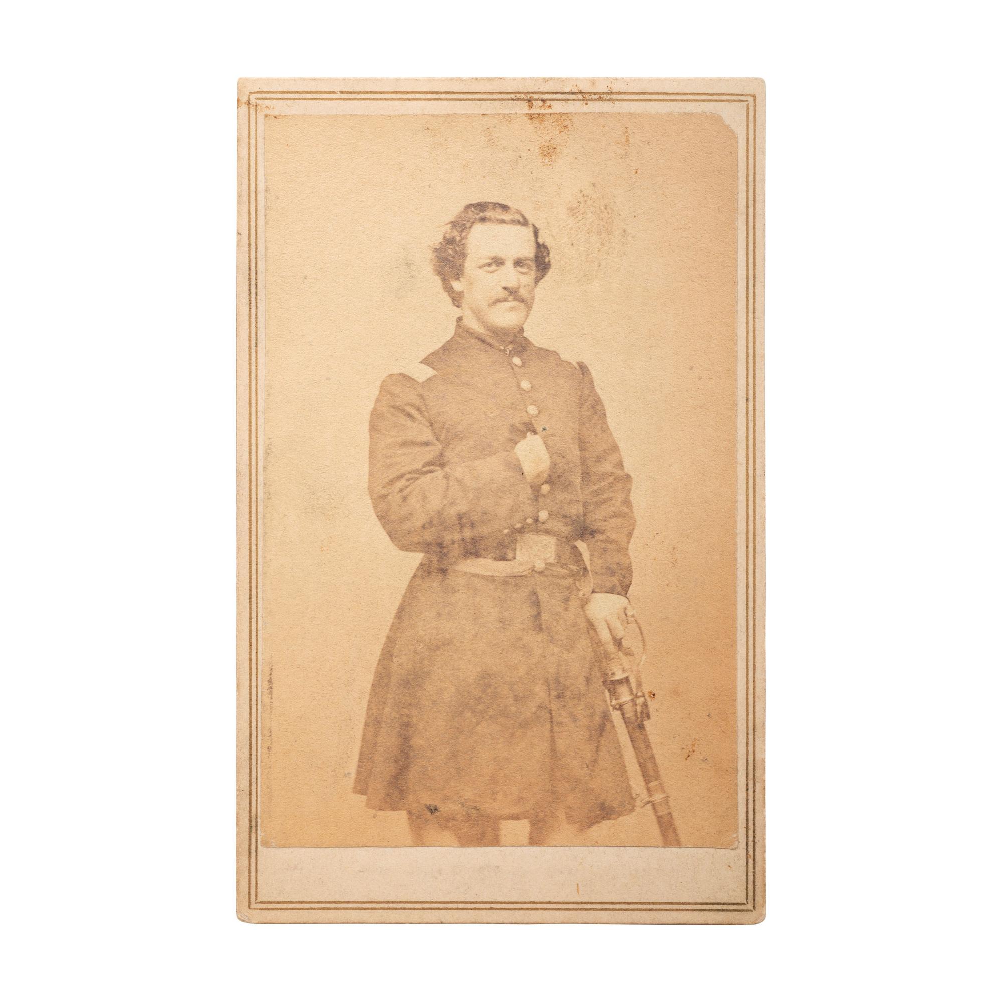 US Model 1850 Foot Officer's Sword Inscribed to CHT - Charles H. Tobey of the 58th Mass Volunteers - WIA at Spotsylvania and Petersburg, POW Petersburg