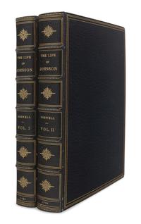 BOSWELL, James (1740-1795). The Life of Samuel Johnson. London: Henry Baldwin for Charles Dilly, 1791. [ With :] The Principal Corrections and Additions to the First Edition of Mr. Boswell's Life of Dr. Johnson. London: 1793.