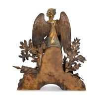 A French Gilt Bronze Clock Figure