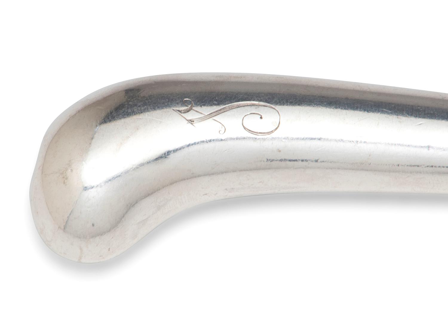 An Assembled Hanoverian Silver Flatware Service
