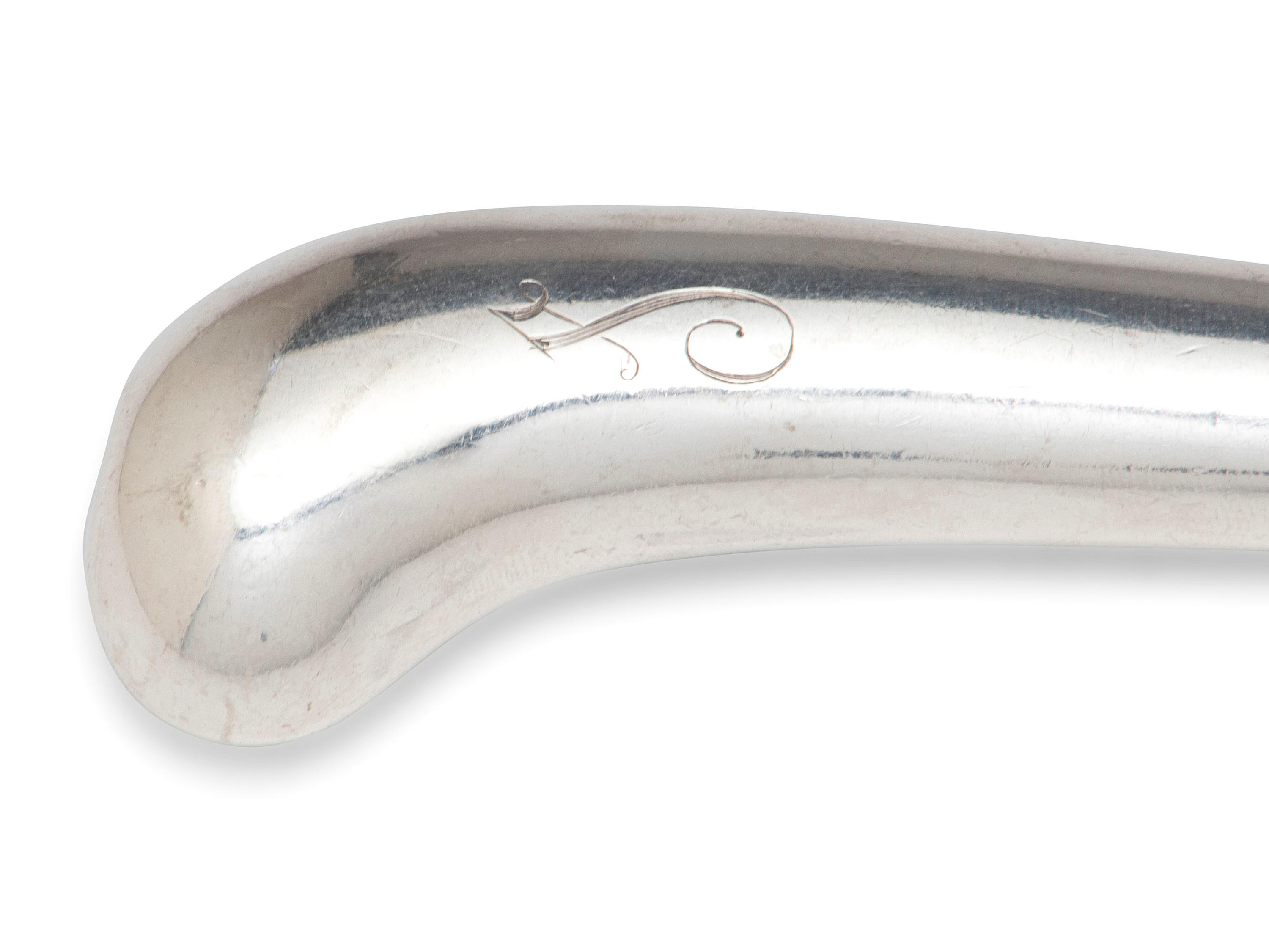 An Assembled Hanoverian Silver Flatware Service