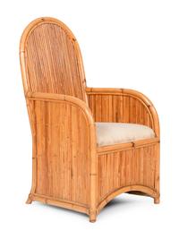 Armchair, c. 1978 Willow and Reed, USA
