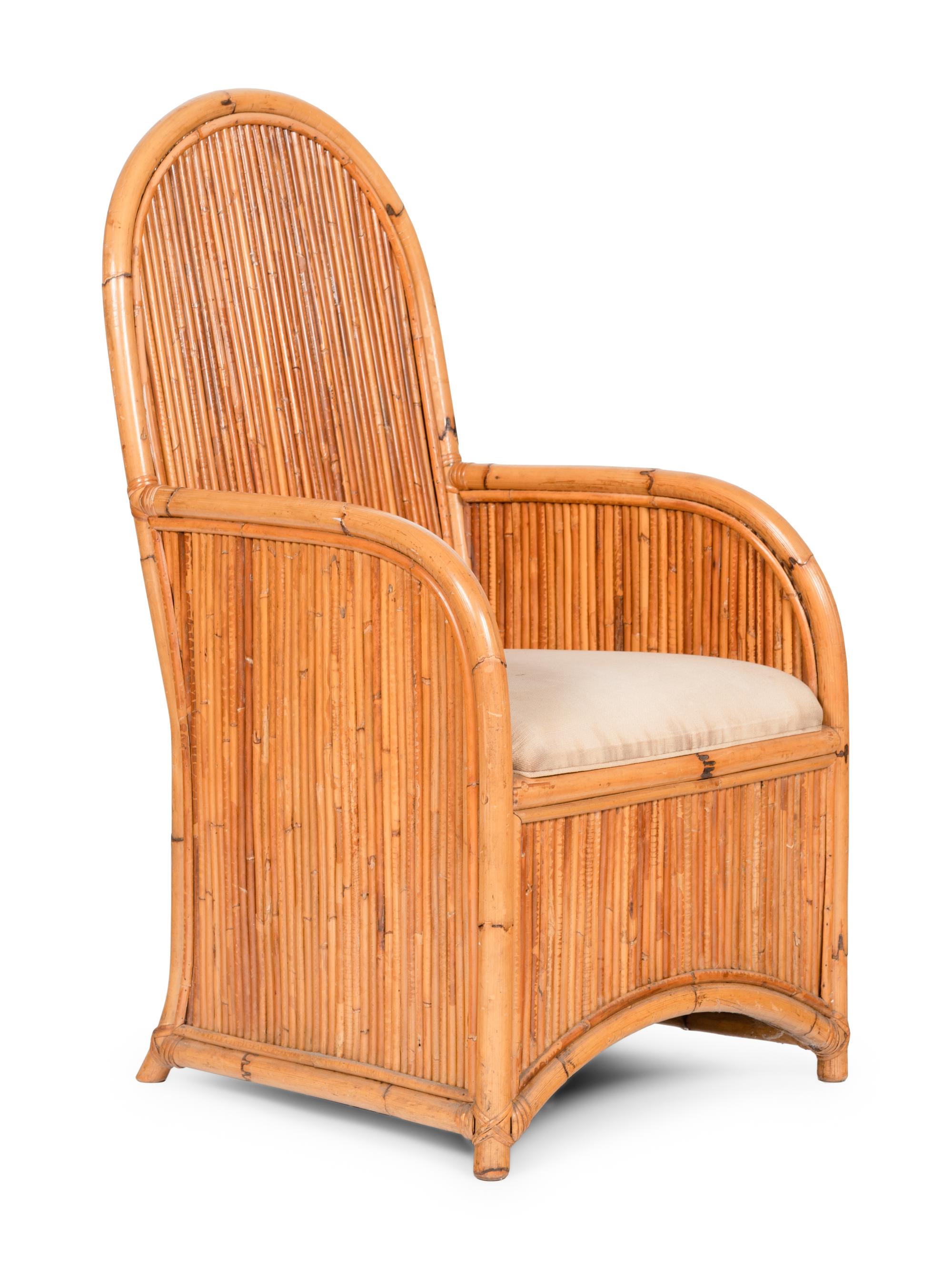 Armchair, c. 1978 Willow and Reed, USA