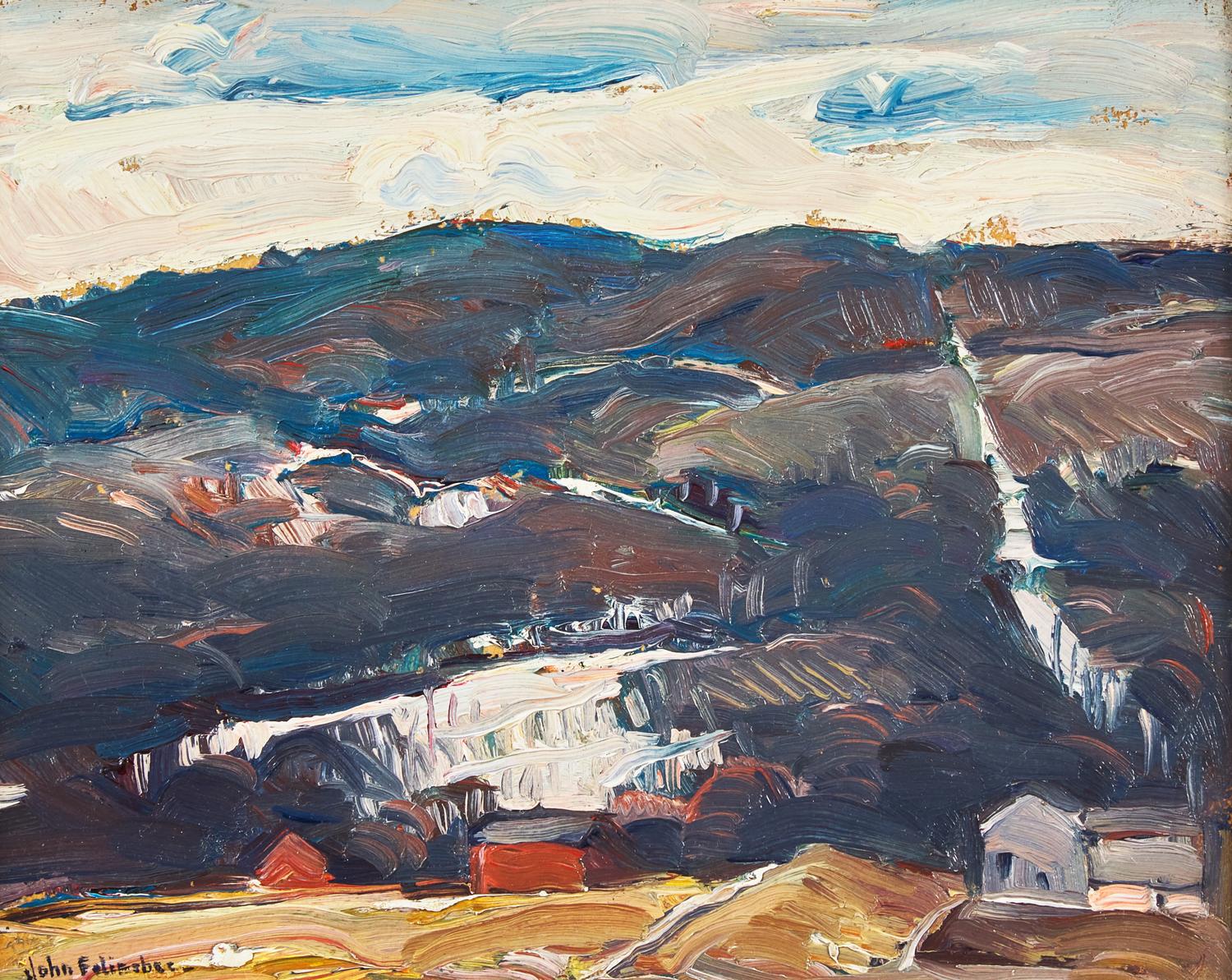 Catskill Foothills (Winter)