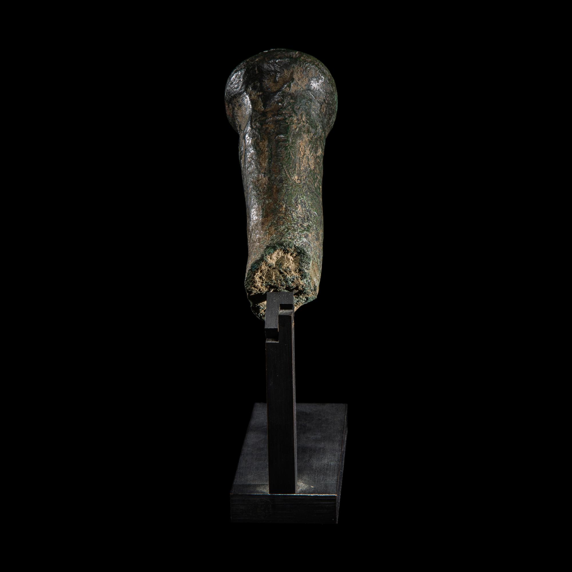 A Roman Bronze Sword Hilt